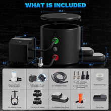 Load image into Gallery viewer, FCP Premium XL 120 Gal Cold Plunge Tub Kit With 1HP Chiller, Filter, And Pump (SAK92632)