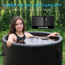 Load image into Gallery viewer, FCP Premium XL 120 Gal Cold Plunge Tub Kit With 1HP Chiller, Filter, And Pump (SAK92632)