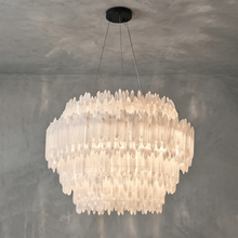 Load image into Gallery viewer, Selenite Layer Pendant Light