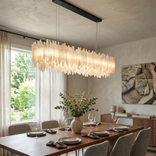 Load image into Gallery viewer, Selenite Layer Pendant Light