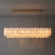 Load image into Gallery viewer, Selenite Layer Pendant Light
