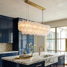 Load image into Gallery viewer, Selenite Layer Pendant Light