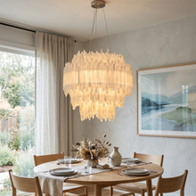 Load image into Gallery viewer, Selenite Layer Pendant Light