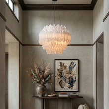 Load image into Gallery viewer, Selenite Layer Pendant Light
