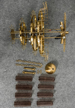 Load image into Gallery viewer, Smoked Striped Glass Tube Waterfall Chandelier