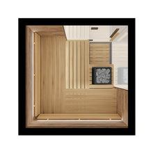 Load image into Gallery viewer, ThermaSol Astra 4-Person Indoor Semi Panoramic Glass Sauna Cabin [Made-To-Order] [14-ASTRADL\R] (SAK90471)