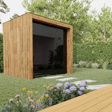 Load image into Gallery viewer, ThermaSol Fortis Fully-Assembled 4-Person Outdoor Sauna Cabin [Made-To-Order] [14-FORTIS] (SAK35896)