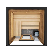 Load image into Gallery viewer, ThermaSol Fortis Fully-Assembled 4-Person Outdoor Sauna Cabin [Made-To-Order] [14-FORTIS] (SAK35896)