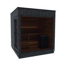 Load image into Gallery viewer, ThermaSol Nordic Misty 2-5 Person Fully-Assembled Outdoor Modular Sauna Cabin [Made-To-Order] [14-KIR] (SAK17365)