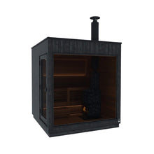 Load image into Gallery viewer, ThermaSol Nordic Misty 2-5 Person Fully-Assembled Outdoor Modular Sauna Cabin [Made-To-Order] [14-KIR] (SAK17365)
