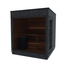 Load image into Gallery viewer, ThermaSol Nordic Misty 2-5 Person Fully-Assembled Outdoor Modular Sauna Cabin [Made-To-Order] [14-KIR] (SAK17365)