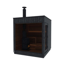 Load image into Gallery viewer, ThermaSol Nordic Misty 2-5 Person Fully-Assembled Outdoor Modular Sauna Cabin [Made-To-Order] [14-KIR] (SAK17365)