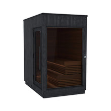 Load image into Gallery viewer, ThermaSol Nordic Misty 2-5 Person Fully-Assembled Outdoor Modular Sauna Cabin [Made-To-Order] [14-KIR] (SAK17365)