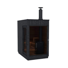 Load image into Gallery viewer, ThermaSol Nordic Misty 2-5 Person Fully-Assembled Outdoor Modular Sauna Cabin [Made-To-Order] [14-KIR] (SAK17365)