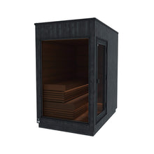 Load image into Gallery viewer, ThermaSol Nordic Misty 2-5 Person Fully-Assembled Outdoor Modular Sauna Cabin [Made-To-Order] [14-KIR] (SAK17365)