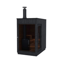 Load image into Gallery viewer, ThermaSol Nordic Misty 2-5 Person Fully-Assembled Outdoor Modular Sauna Cabin [Made-To-Order] [14-KIR] (SAK17365)
