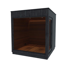 Load image into Gallery viewer, ThermaSol Nordic Misty Outdoor Lounge Medium Sauna Cabin (SAK57649)