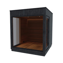 Load image into Gallery viewer, ThermaSol Nordic Misty Outdoor Lounge Medium Sauna Cabin (SAK57649)