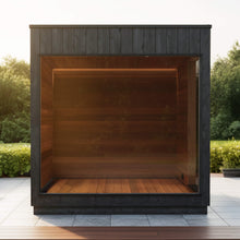 Load image into Gallery viewer, ThermaSol Nordic Misty Outdoor Lounge Medium Sauna Cabin (SAK57649)
