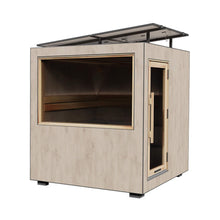 Load image into Gallery viewer, ThermaSol Solaris Fully-Assembled Outdoor Sauna Cabin [Made-To-Order] [14-KIR-4560/61] (SAK27532)