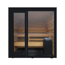 Load image into Gallery viewer, ThermaSol Spectra 4-Person Fully-Assembled Outdoor Sauna Cabin [Made-To-Order] [14-SPECTRA] (SAK46921)