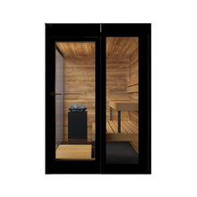 Load image into Gallery viewer, ThermaSol Vera 3-Person Fully-Assembled Outdoor Sauna Cabin [Made-To-Order] [14-VERADL/R] (SAK30752)