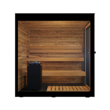 Load image into Gallery viewer, ThermaSol Vera 3-Person Fully-Assembled Outdoor Sauna Cabin [Made-To-Order] [14-VERADL/R] (SAK30752)