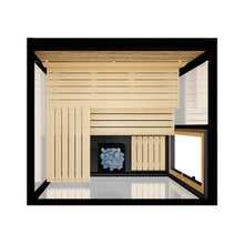 Load image into Gallery viewer, ThermaSol Vue 4-Person Outdoor Mirrored Glass Sauna [Made-To-Order] [14-VUEDL/R] (SAK84963)