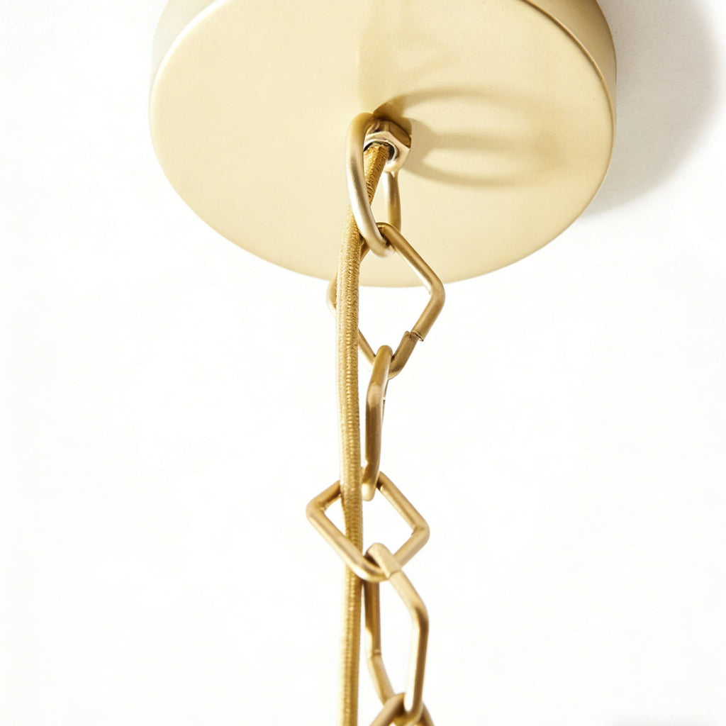 Tiered Capiz Wavecrest Chandelier