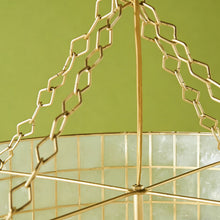 Load image into Gallery viewer, Tiered Capiz Wavecrest Chandelier