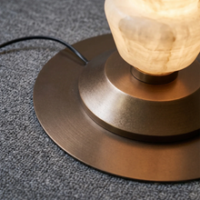 Load image into Gallery viewer, Totem Stacked Alabaster Floor Lamp